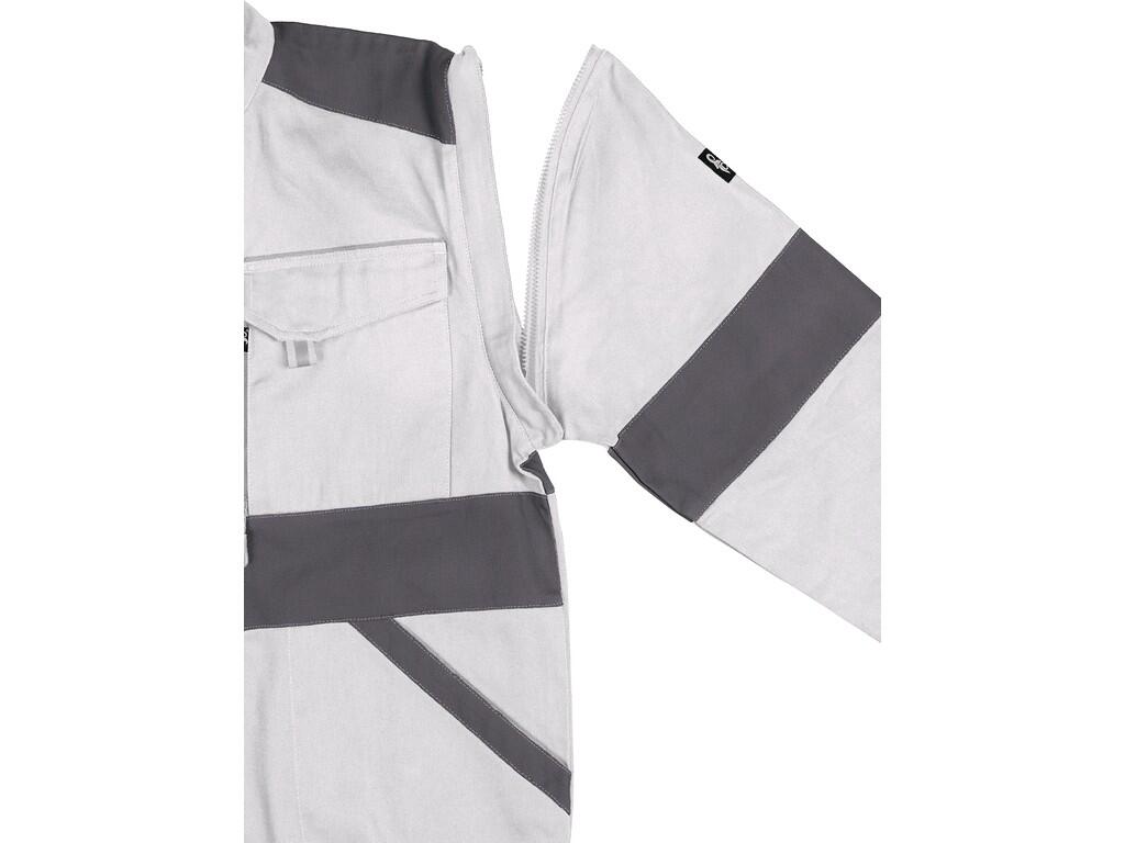 Blúza CXS LUXY EDA, pánska, bielo-sivá